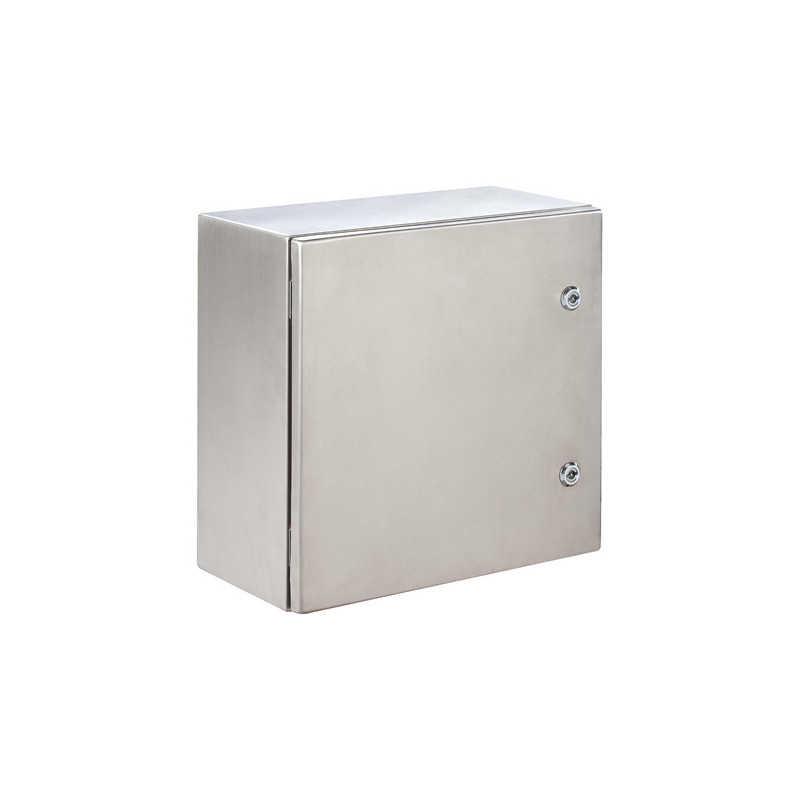 Armoire électrique INOX 316L étanche IP66 - 500x400x250 - plaque fournie - Argenta IDE