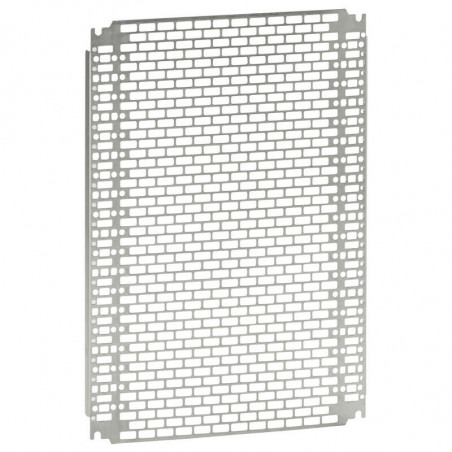 036090 Legrand  Plaque perforée Lina25 pour coffret Atlantic , Atlantic Inox HxL: 1400x800mm