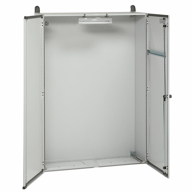 035595 Legrand - Coffret Atlantic métal double porte 1400x1000x300mm - étanche IP55 - IK10 - sans plaque