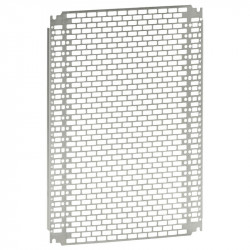 036007 Legrand  Plaque perforée Lina25 pour coffret Atlantic , Atlantic Inox HxL: 300x200mm