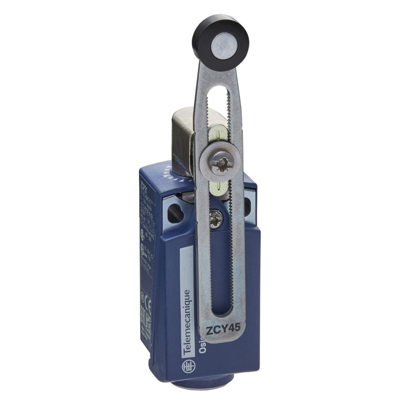 XCKP2145G11 Schneider - Interrupteur fin de course - levier galet plastique réglable - 1NO+1NF - brusque - PG11