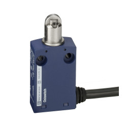 XCMN2102L3 Schneider - Interrupteur de position - poussoir galet métal - 1NO+1NF - brusque - câble 3m