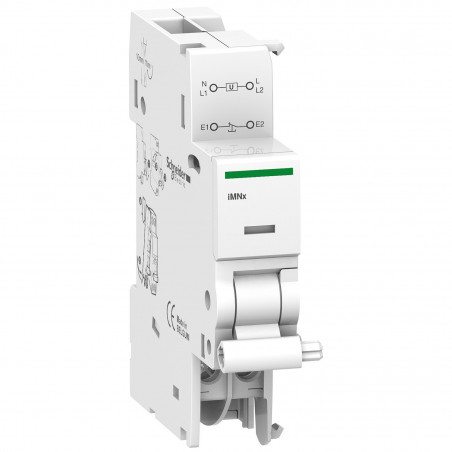 A9A26969 Schneider Acti9, iMNx déclencheur à minimum de tension - Alimentation indépendante