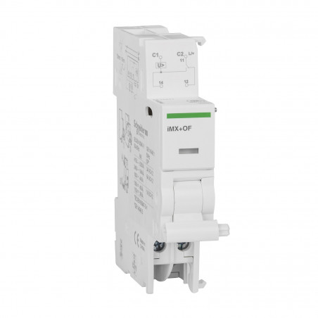 A9A26946 Schneider Acti9, iMX+OF déclencheur à émission tension + contact auxiliaire 100 à 415Vca ou 110à 130Vcc