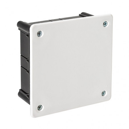 CT110 IDE Boîtier de dérivation à sceller 108x108x50mm avec vis métalliques
