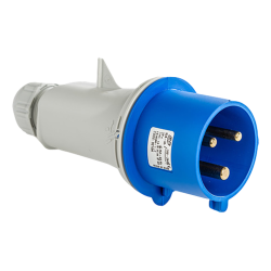 Prise P17 32A 2P+T 220V - Étanche IP44 - IDE