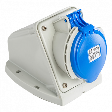 Socle de prise 32A 2P+T en saillie - Étanche IP44 - IDE