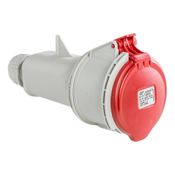Fiche femelle tétrapolaire 32A 3P+N+T 380V - 5 broches - Étanche IP44 - IDE