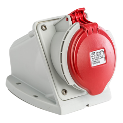Socle de prise 32A 3P+N+T en saillie - Étanche IP44 - IDE