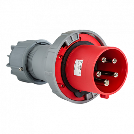 Prise hypra tétrapolaire 3P+N+T - Étanche IP67 - IDE