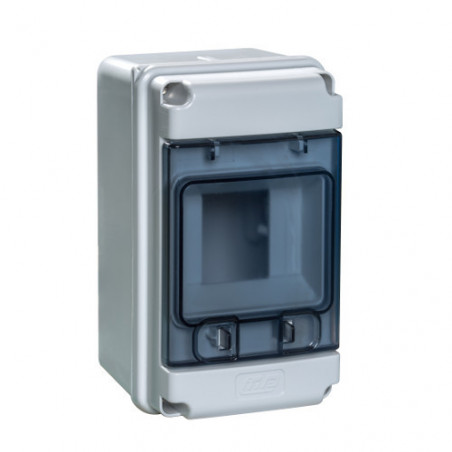 Coffret électrique étanche pour l'extérieur IP65 - 4 modules - HxLxP 177x102x105mm IDE ECOLOGY