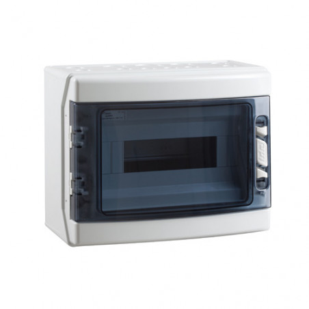 Coffret électrique étanche pour l'extérieur IP65 - 12 modules - HxLxP 246x310x148mm IDE ECOLOGY