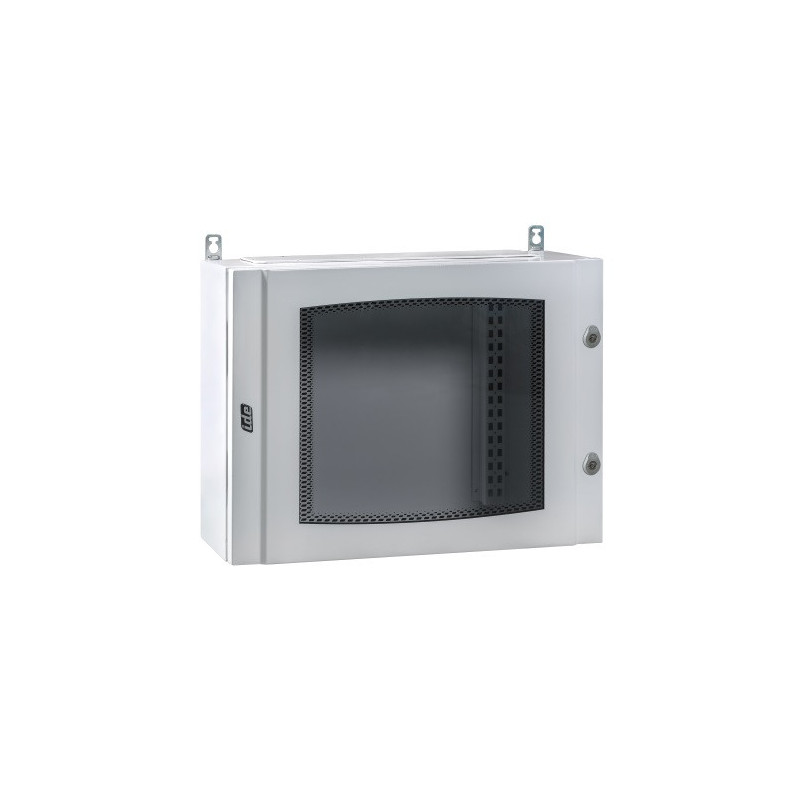 65SUP4872PT IDE - Armoire électrique industrielle étanche IP65 - 72 modules - Porte vitrée - Atlantic IDE