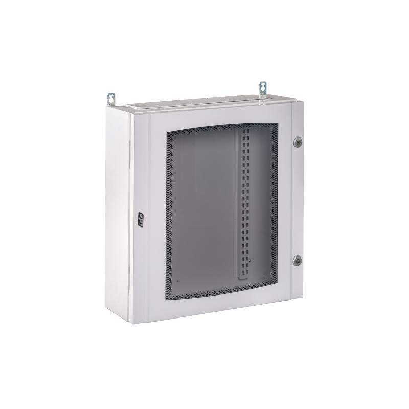 65SUP7296PT IDE - Armoire électrique industrielle étanche IP65 - 96 modules - Porte vitrée - Atlantic IDE