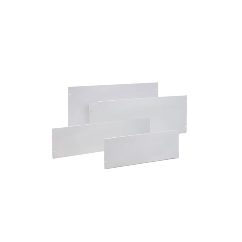 TCM50F IDE Plastron plein fixe métal 50mm - compatible coffret Atlantic IDE et Atlantic Plus