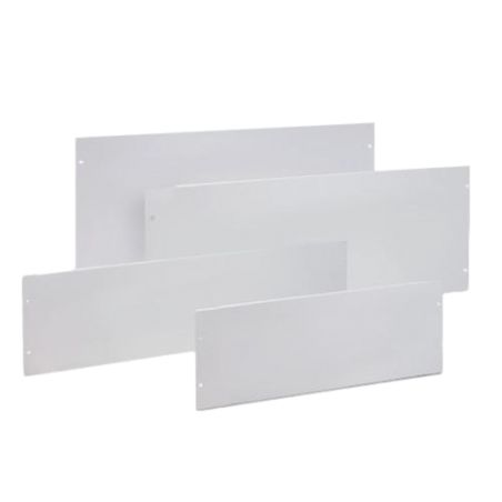 TCM50F IDE Plastron plein fixe métal 50mm - compatible coffret Atlantic IDE et Atlantic Plus
