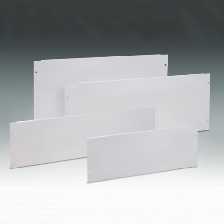 TCM300F IDE Plastron plein fixe métal 300mm - compatible coffret Atlantic IDE et Atlantic Plus