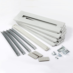 S72P200 IDE Kit plastron 3 rangées en plastique pour coffret IDE Atlantic 65SUP72-96