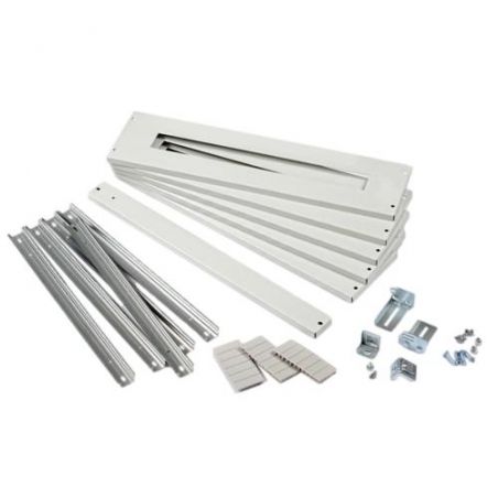 S48P200 IDE Kit plastron 2 rangées en métal pour coffret IDE Atlantic 65SUP48-72