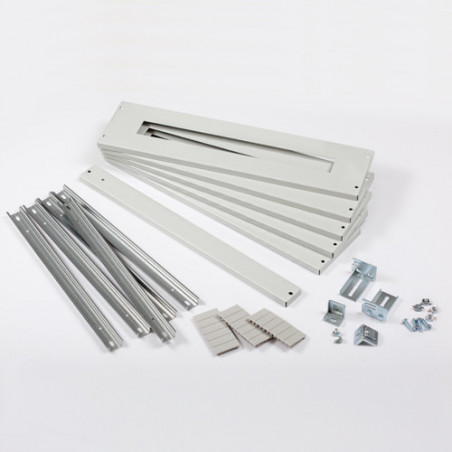 S72P200 IDE Kit plastron 3 rangées en métal pour coffret IDE Atlantic 65SUP72-96