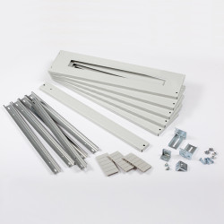 S72P150 IDE Kit plastron 3 rangées en métal pour coffret IDE Atlantic 65SUP48-72