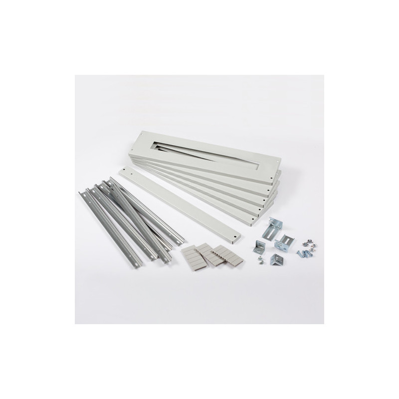 S168P150 IDE Kit plastron 7 rangées en métal pour coffret IDE Atlantic 65SUP120-168
