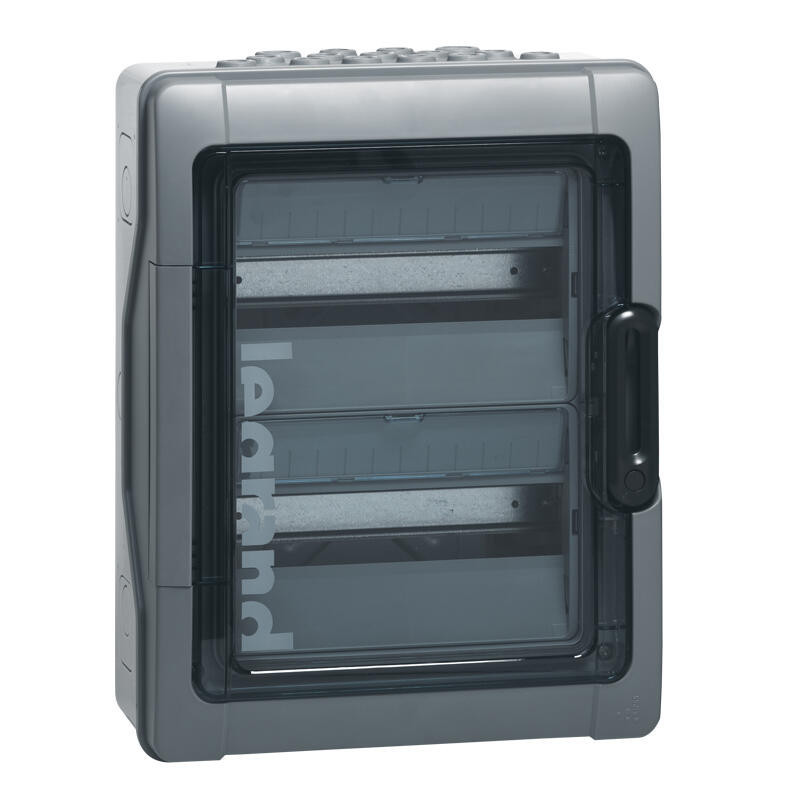 001922 Legrand Coffret Plexo3 étanche IP65 - 2 rangées de 12 modules - Entrées à perforation directe