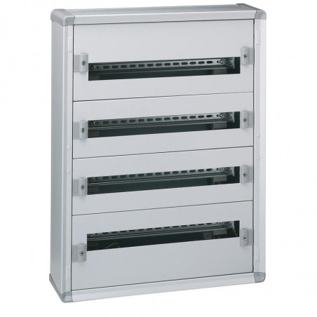 020004 Legrand - Tableau électrique tertiaire 96 modules - 4 rangées de 24 modules - XL3 160