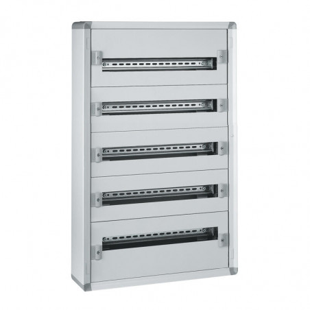 020005 Legrand - Tableau électrique tertiaire 120 modules - 5 rangées de 24 modules - XL3 160
