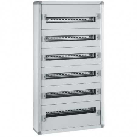 020006 Legrand - Tableau électrique tertiaire 144 modules - 6 rangées de 24 modules - XL3 160