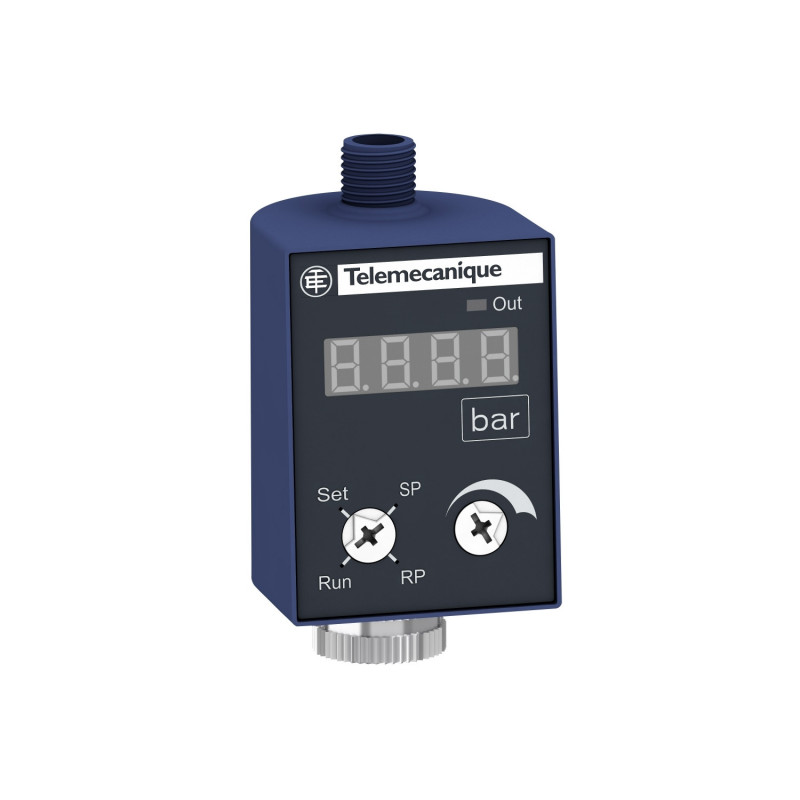 ZMLPA1P2SH Telemecanique  Pressostat - avec afficheur - 4..20mA - PNP - hysteresis M12 - OsiSense XM