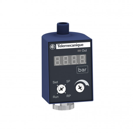 ZMLPA1P2SH Telemecanique  Pressostat - avec afficheur - 4..20mA - PNP - hysteresis M12 - OsiSense XM