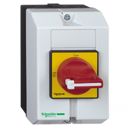 VCF01GE Schneider - Coffret interrupteur sectionneur 3P 16A - Étanche IP65 - TeSys Vario VCF