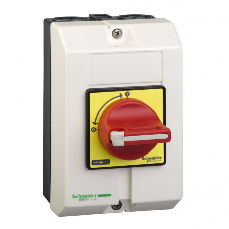 VCF1GE Schneider - Coffret interrupteur sectionneur 3P 25A - Étanche IP65 - TeSys Vario VCF