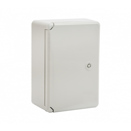 Coffret électrique ABS 600x400x200 étanche IP65 - Porte pleine - avec plaque