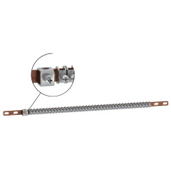LVS04202 Schneider - Lot de 2x Linergy TB - collecteurs de terre à cavaliers - 20 étriers - Longueur 200mm