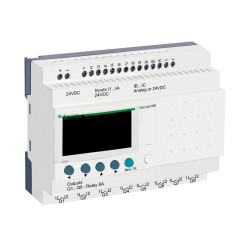 SR2A201BD Schneider - Automate Zelio Logic - relais intelligent 20 E/S 24Vcc - sans horloge avec afficheur