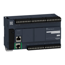 TM221CE40R Schneider - Automate Modicon M221 - Contrôleur 40 entrées/sorties - 240Vac - Relais - Ethernet +série