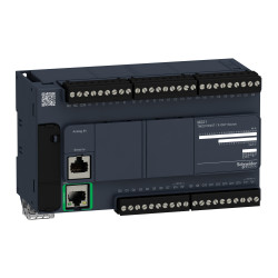 TM221CE40T Schneider - Automate Modicon M221 - Contrôleur 40 entrées/sorties - 24Vcc - PNP - Ethernet +série - 24Vcc