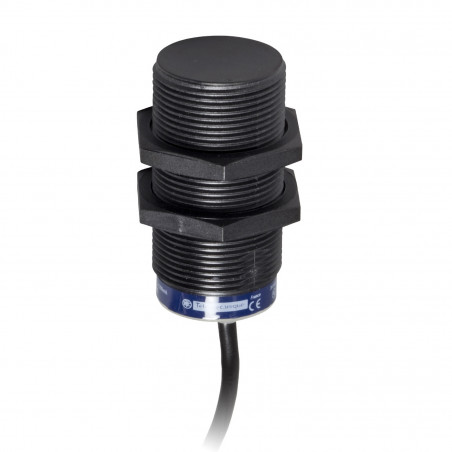 XS4P30KP340 Schneider XS détecteur inductif plastique M30 L63mm non noyable Sn15mm DC 4 fils PNP/NPN NO/NF 2m