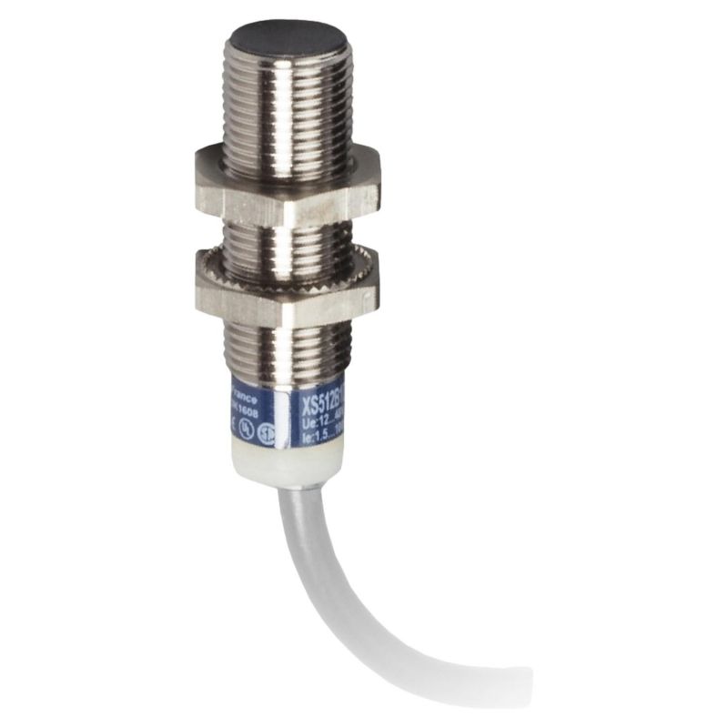 XS512B1NAL2 Schneider OsiSense XS5 - détecteur inductif - M12 - L35mm - laiton - Sn 2mm - câble 2m Telemecanique