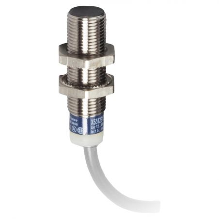 XS512B1NAL2 Schneider OsiSense XS5 - détecteur inductif - M12 - L35mm - laiton - Sn 2mm - câble 2m Telemecanique