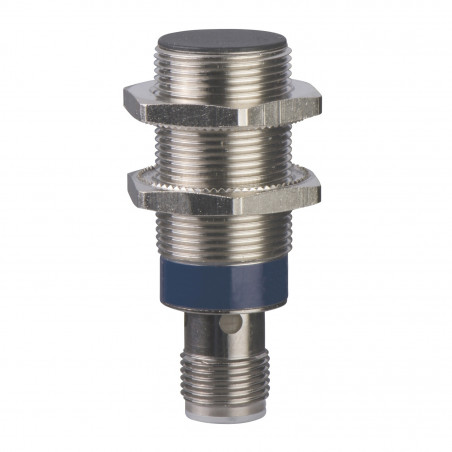 XS518B1PAM12 Schneider XS Capteur inductif métal - M18 L50mm noyable Sn5mm DC 3 fils PNP NO - M12 Telemecanique