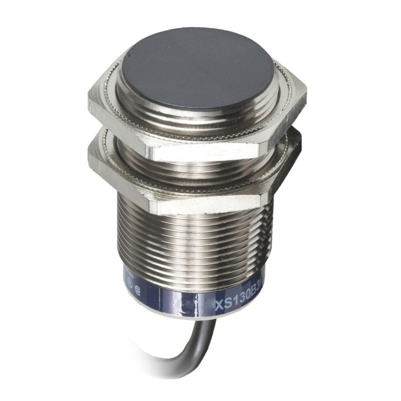 XS630B1NAL2 Schneider OsiSense XS6 - détecteur inductif - M30 - L62mm - laiton - Sn 15mm - câble 2m Telemecanique