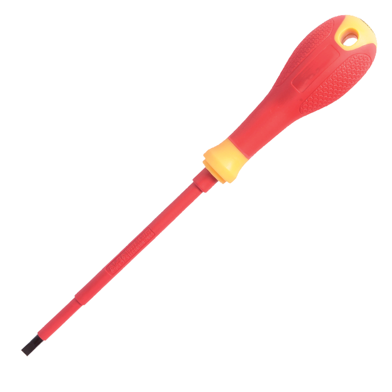 Tournevis plat isolé 1000V 4 x 100mm - certifié VDE