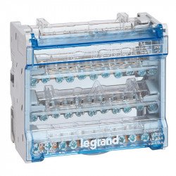 400408 Legrand Répartiteur modulaire tétrapolaire 125A 6 modules 10 départs