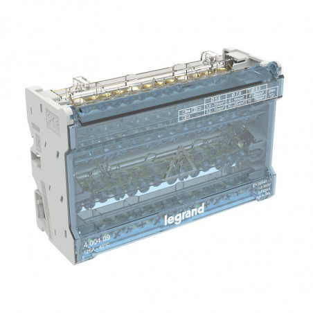 400409 Legrand Répartiteur modulaire tétrapolaire 125A 8 modules 14 départs