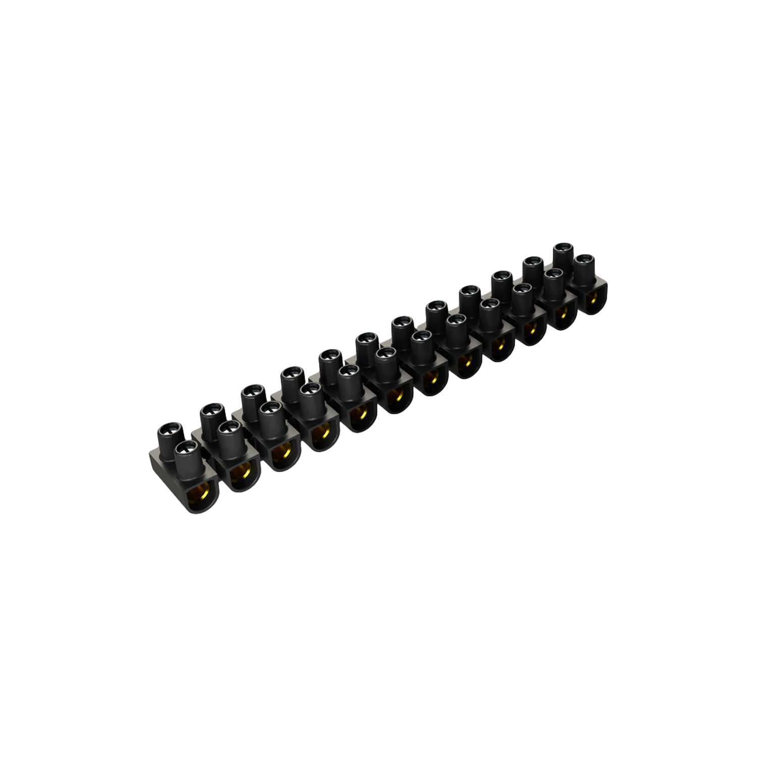 Lot De 6 Barrettes De Dominos électriques - 2,5 Mm² - Pour Fils Rigides Et Souples - Zenitech - 9
