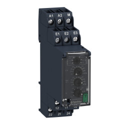 RM22JA31MR Schneider - Relais sur/sous-intensité - 4mA à 1A - 2OF - 24V-240Vca/cc - Zelio Control