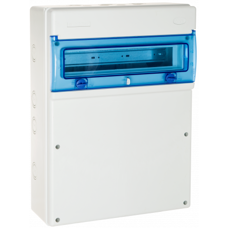 1316P Coffret pour prises électriques - 16 modules - Étanche IP65 pour l'extérieur - Solera Indubox